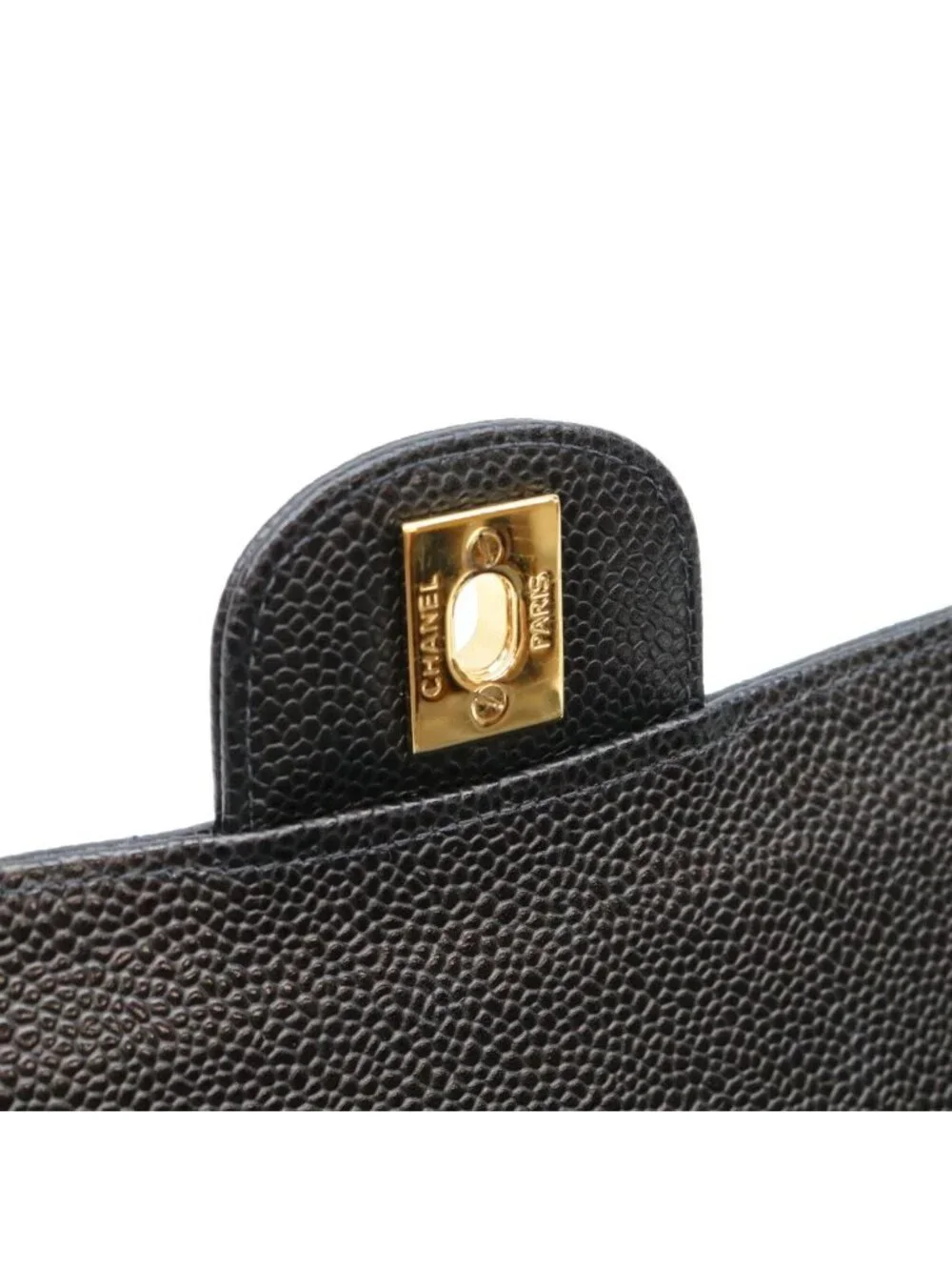 Chanel Black Inner Caviar Quilted 25 Shoulder Bag